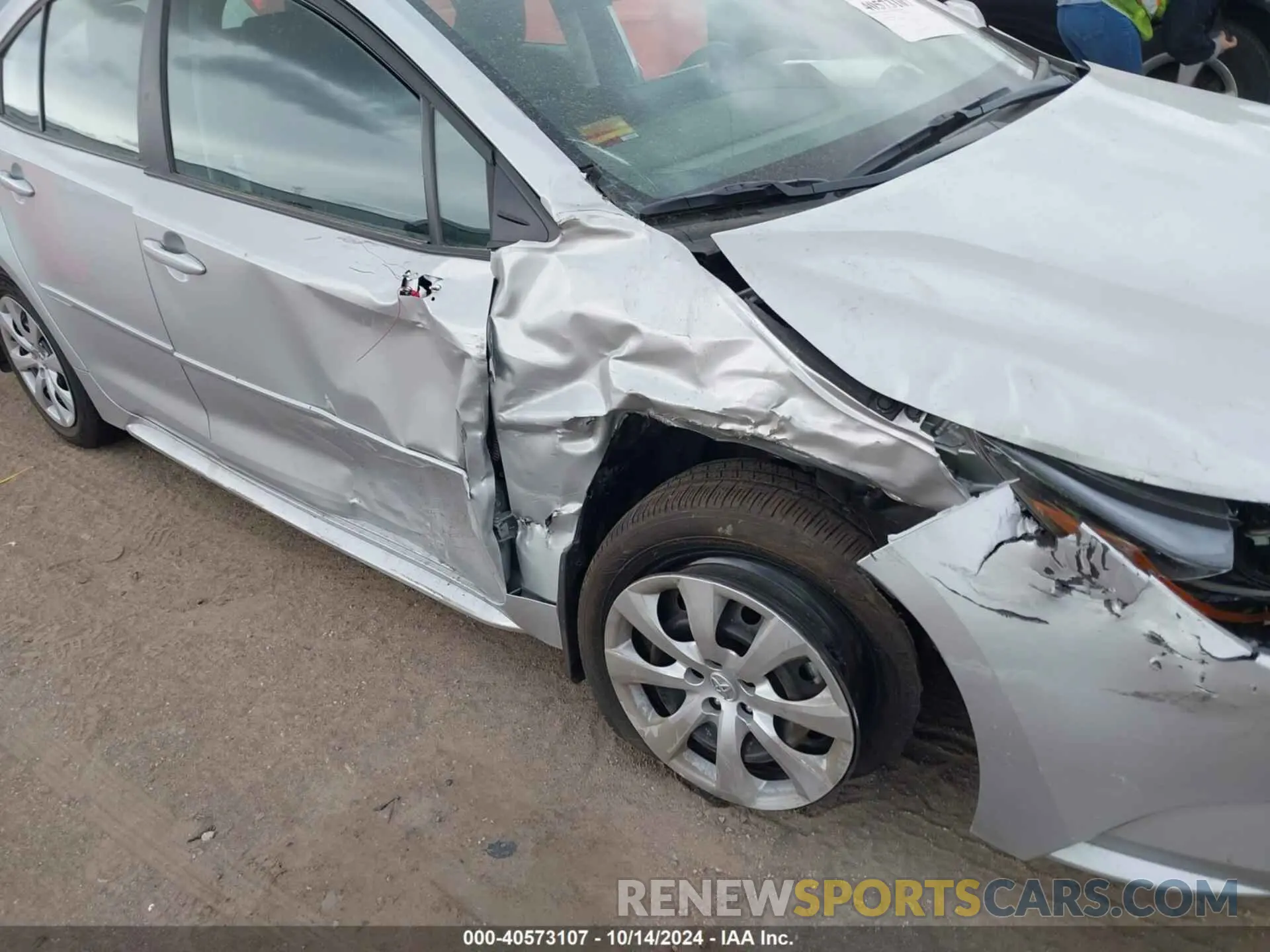 6 Photograph of a damaged car 5YFB4MDE3PP071350 TOYOTA COROLLA 2023