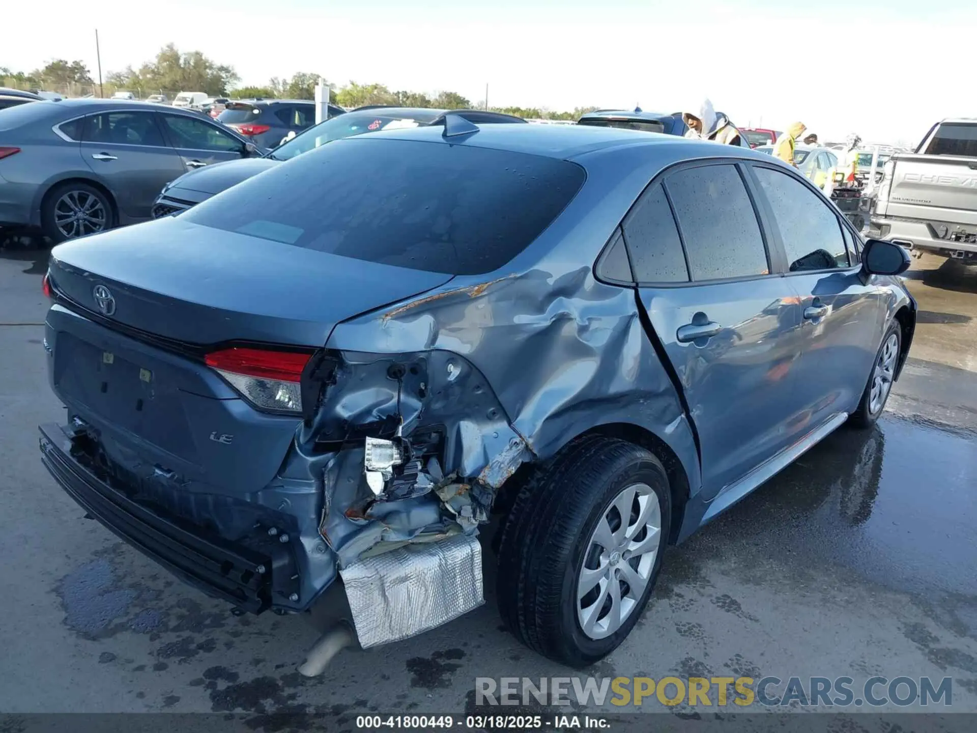 4 Photograph of a damaged car 5YFB4MDE3PP076144 TOYOTA COROLLA 2023