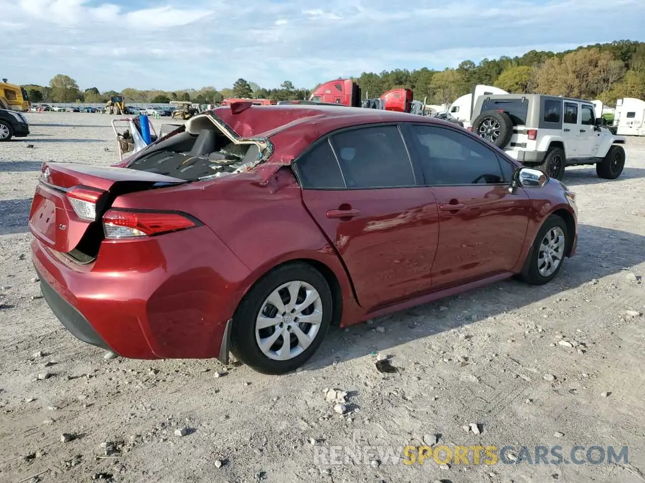 3 Photograph of a damaged car 5YFB4MDE4PP029754 TOYOTA COROLLA 2023