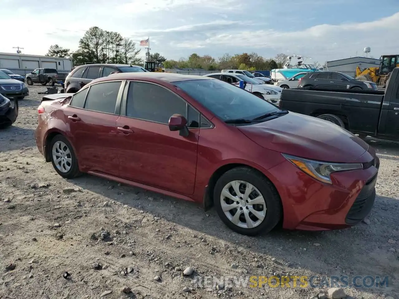 4 Photograph of a damaged car 5YFB4MDE4PP029754 TOYOTA COROLLA 2023