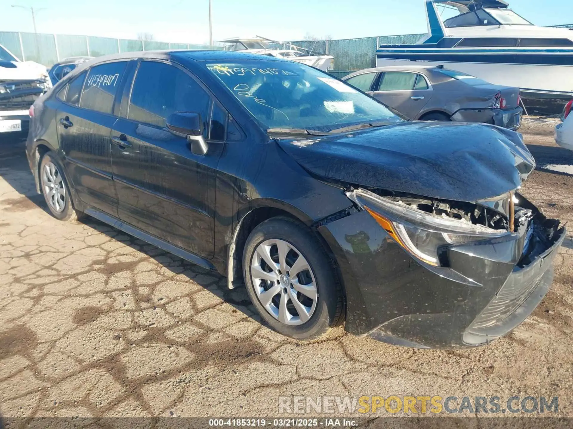 1 Photograph of a damaged car 5YFB4MDE4PP037045 TOYOTA COROLLA 2023
