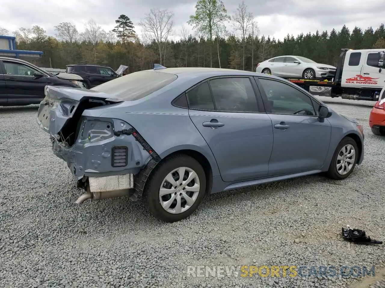 3 Photograph of a damaged car 5YFB4MDE4PP047879 TOYOTA COROLLA 2023