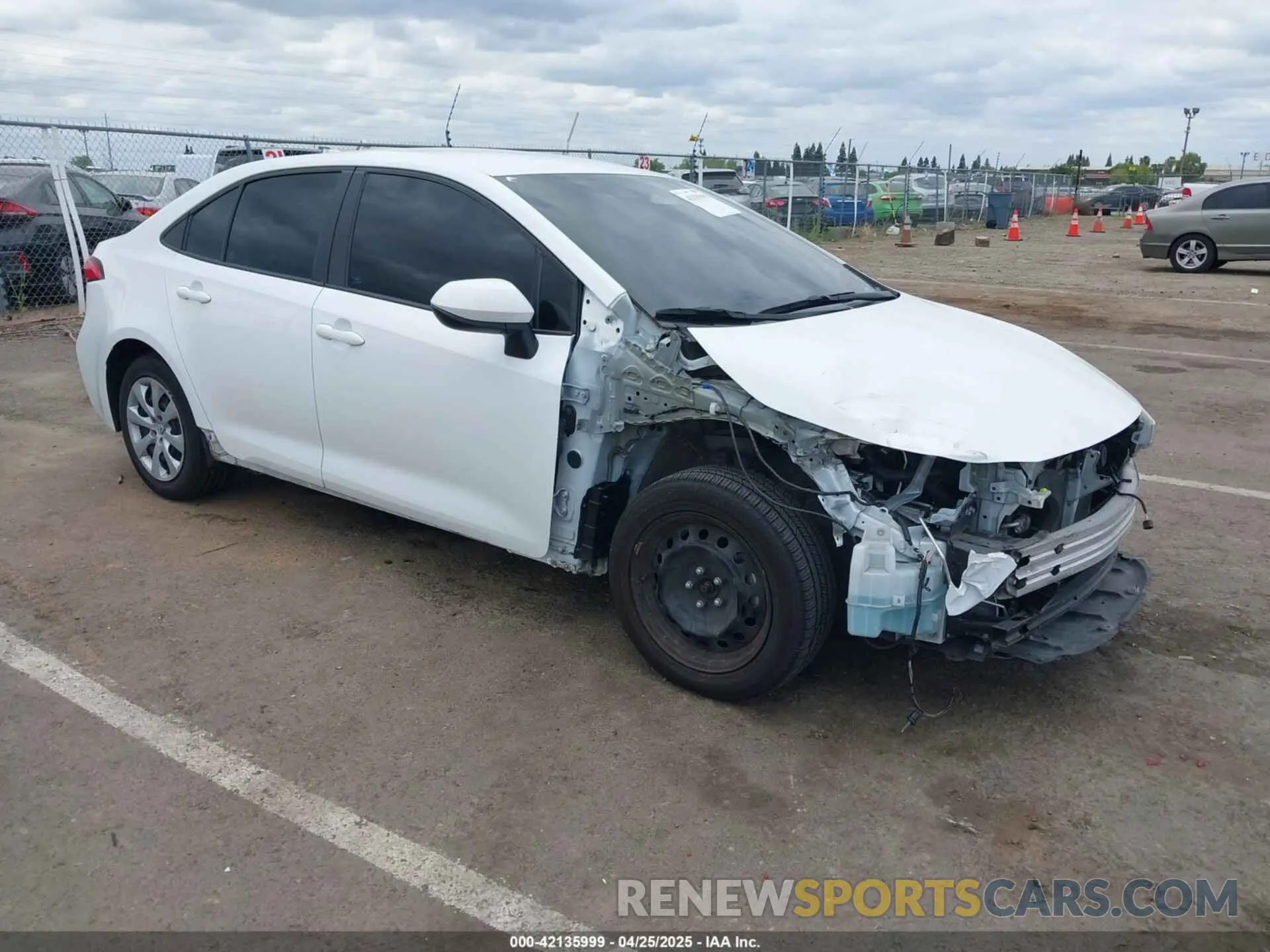 1 Photograph of a damaged car 5YFB4MDE4PP055531 TOYOTA COROLLA 2023