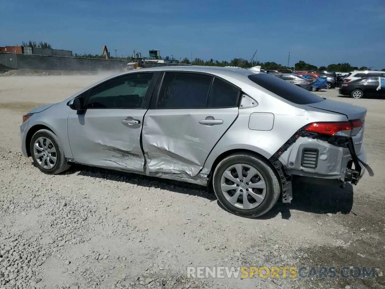 2 Photograph of a damaged car 5YFB4MDE5PP006824 TOYOTA COROLLA 2023