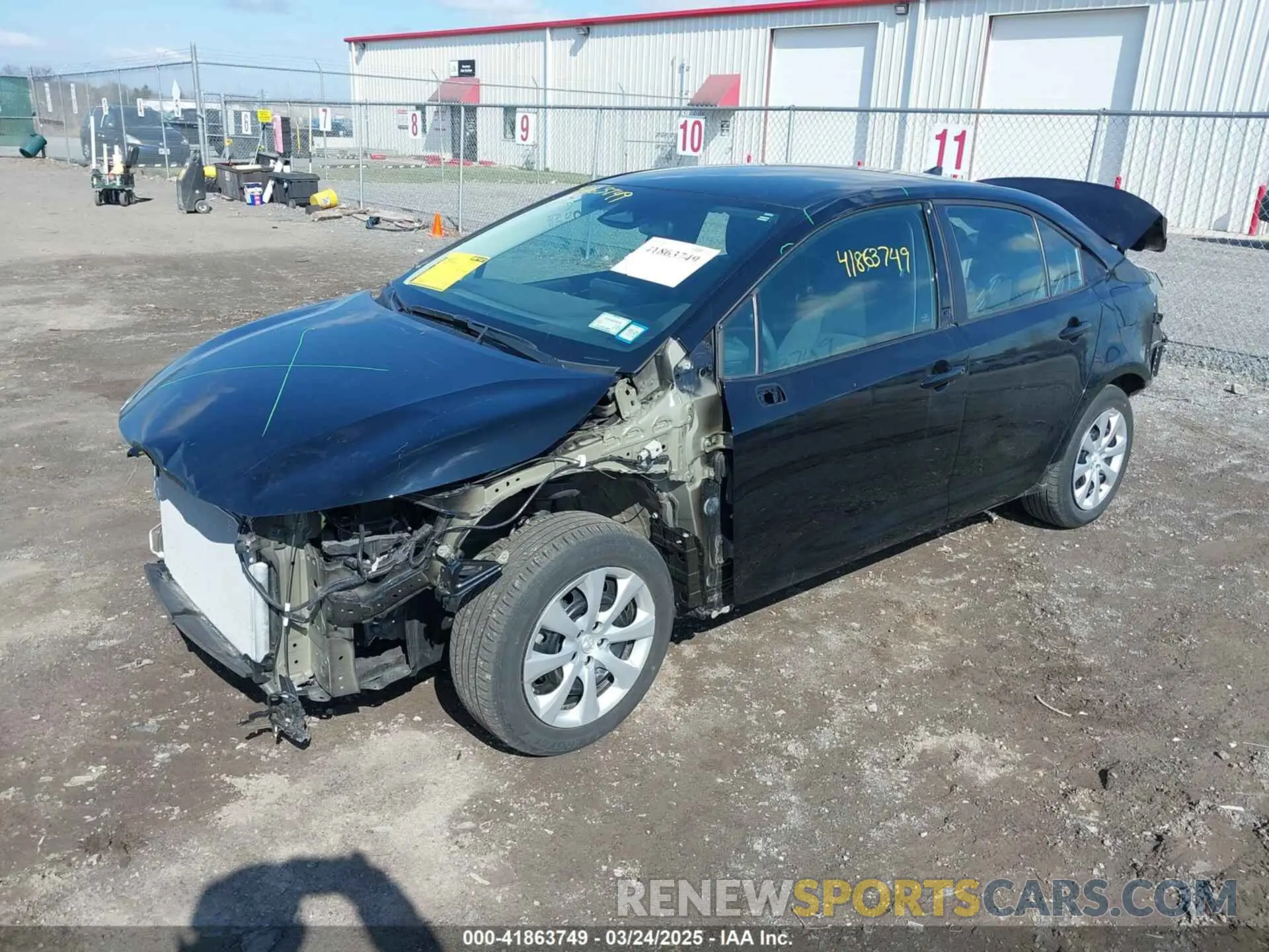 2 Фотография поврежденного автомобиля 5YFB4MDE5PP014194 TOYOTA COROLLA 2023