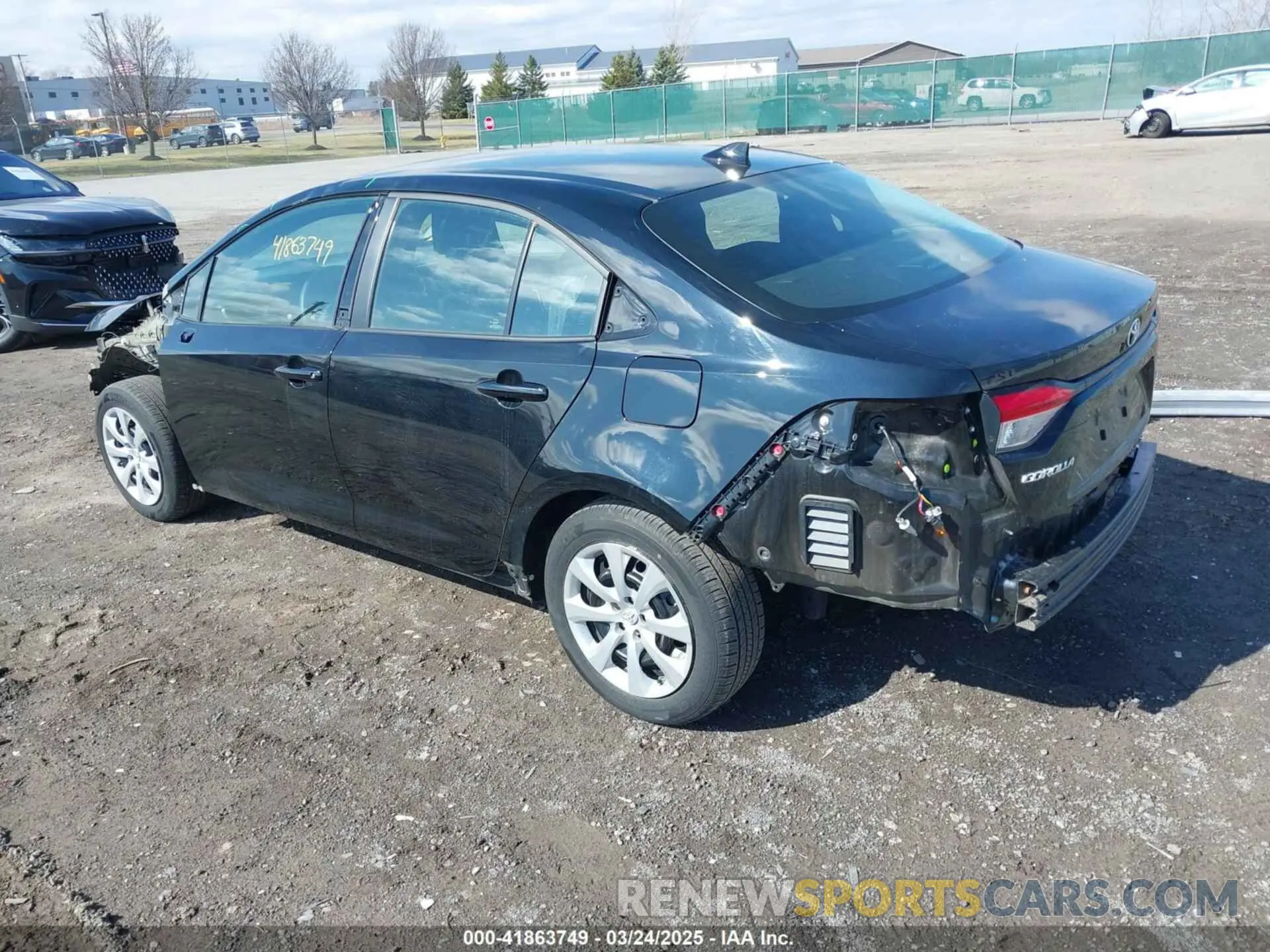 3 Фотография поврежденного автомобиля 5YFB4MDE5PP014194 TOYOTA COROLLA 2023