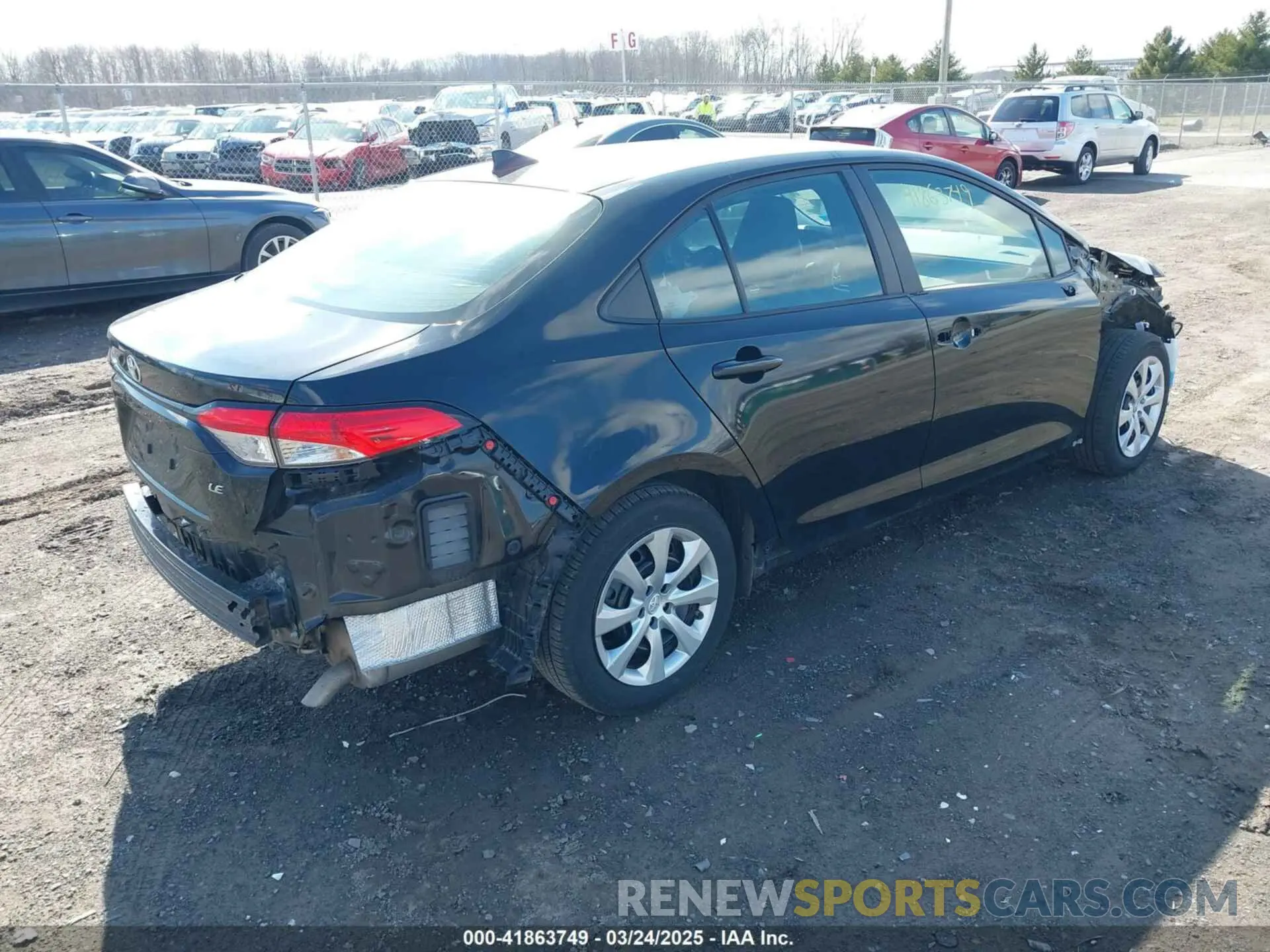 4 Фотография поврежденного автомобиля 5YFB4MDE5PP014194 TOYOTA COROLLA 2023