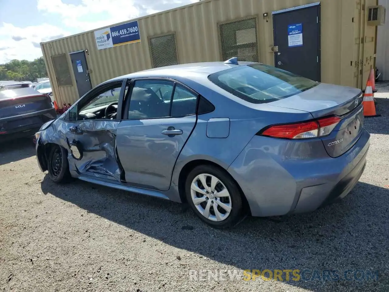 2 Photograph of a damaged car 5YFB4MDE5PP014583 TOYOTA COROLLA 2023