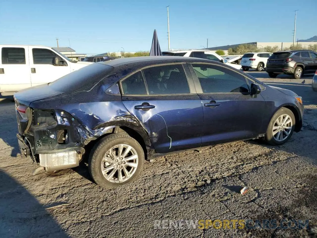3 Фотография поврежденного автомобиля 5YFB4MDE5PP026734 TOYOTA COROLLA 2023