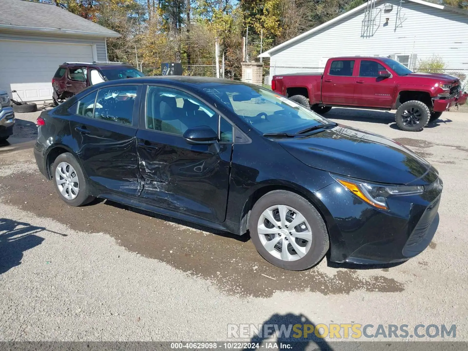 1 Photograph of a damaged car 5YFB4MDE5PP038429 TOYOTA COROLLA 2023