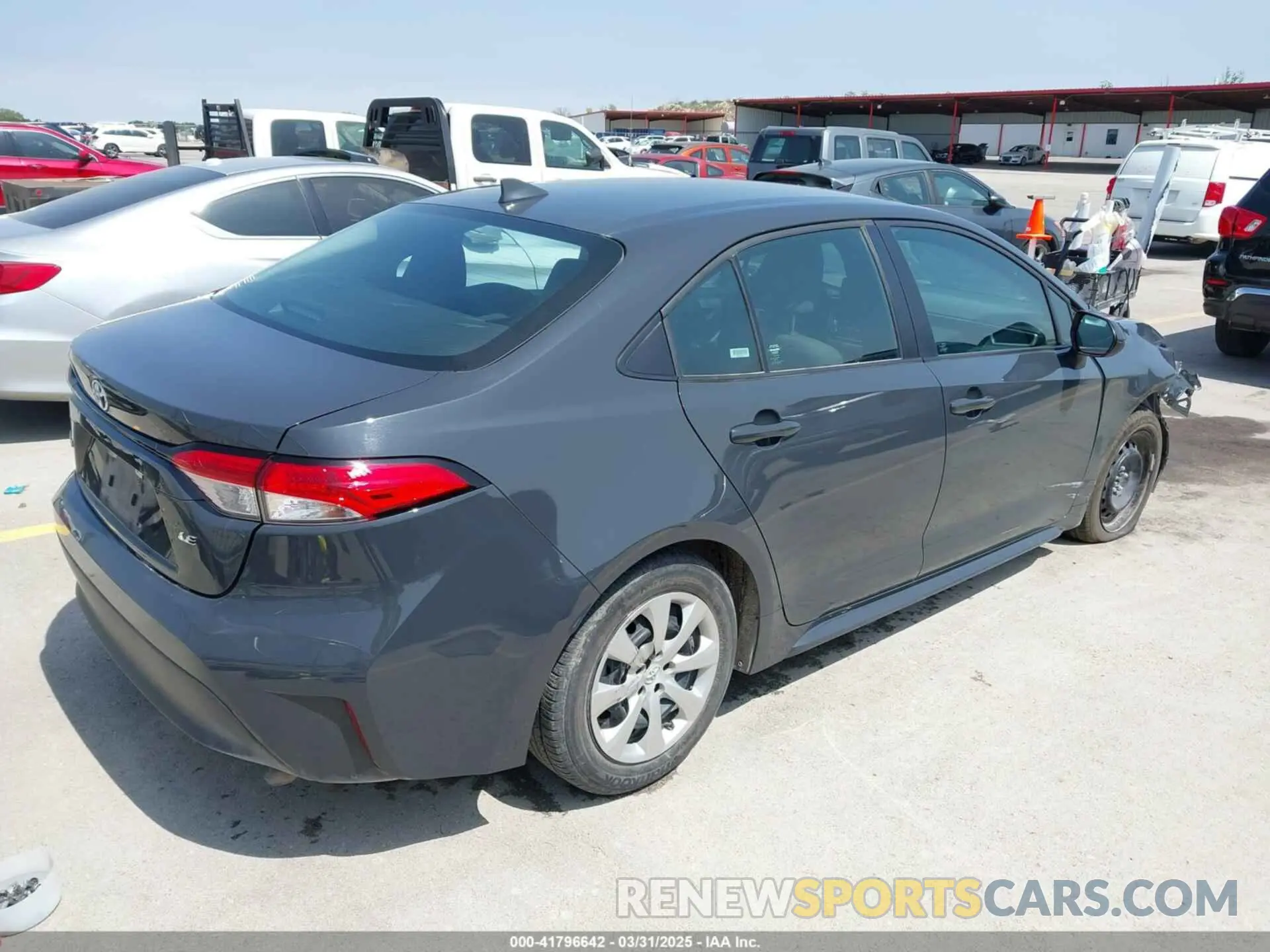 4 Photograph of a damaged car 5YFB4MDE5PP040567 TOYOTA COROLLA 2023