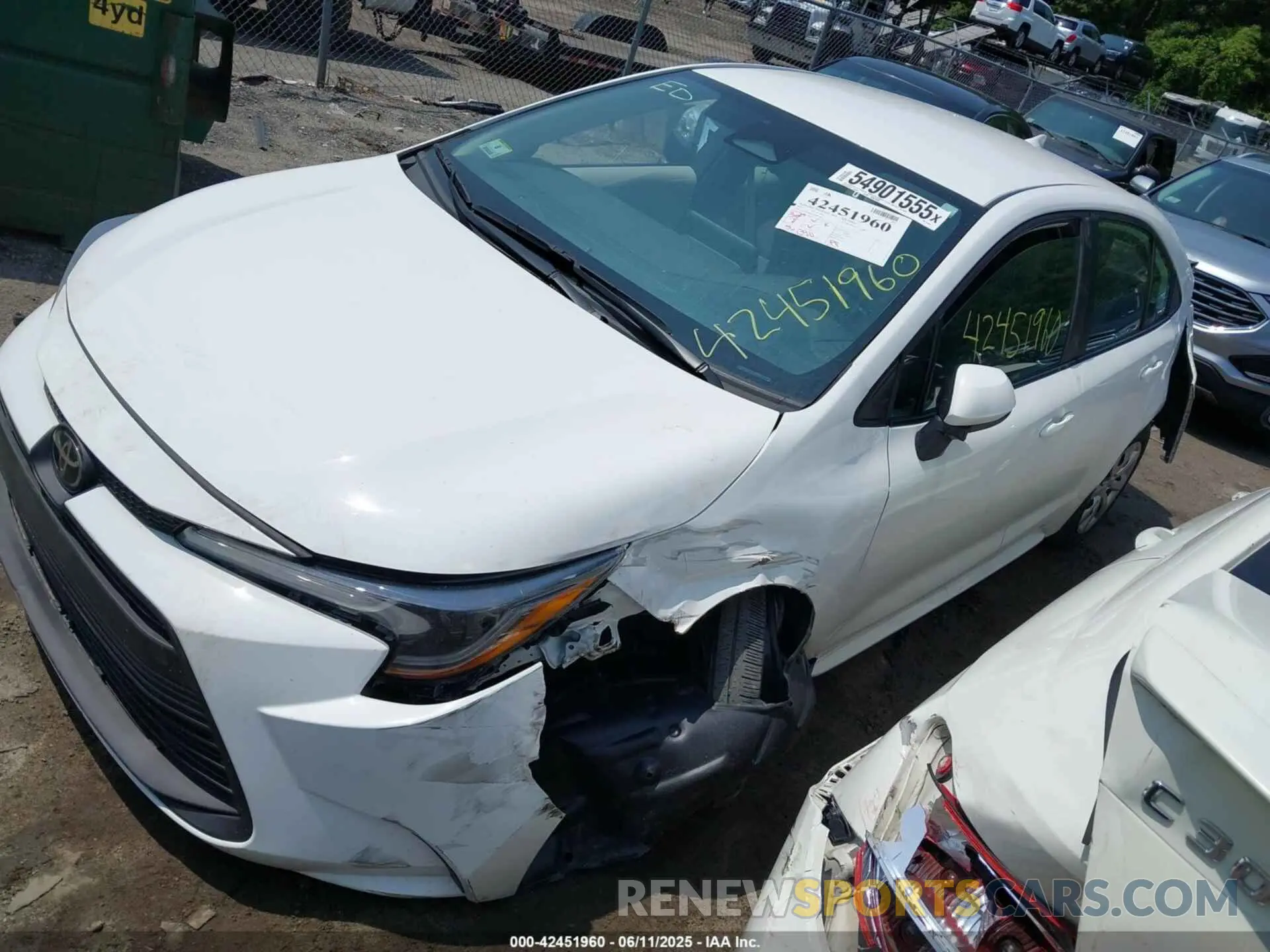 2 Photograph of a damaged car 5YFB4MDE5PP042657 TOYOTA COROLLA 2023