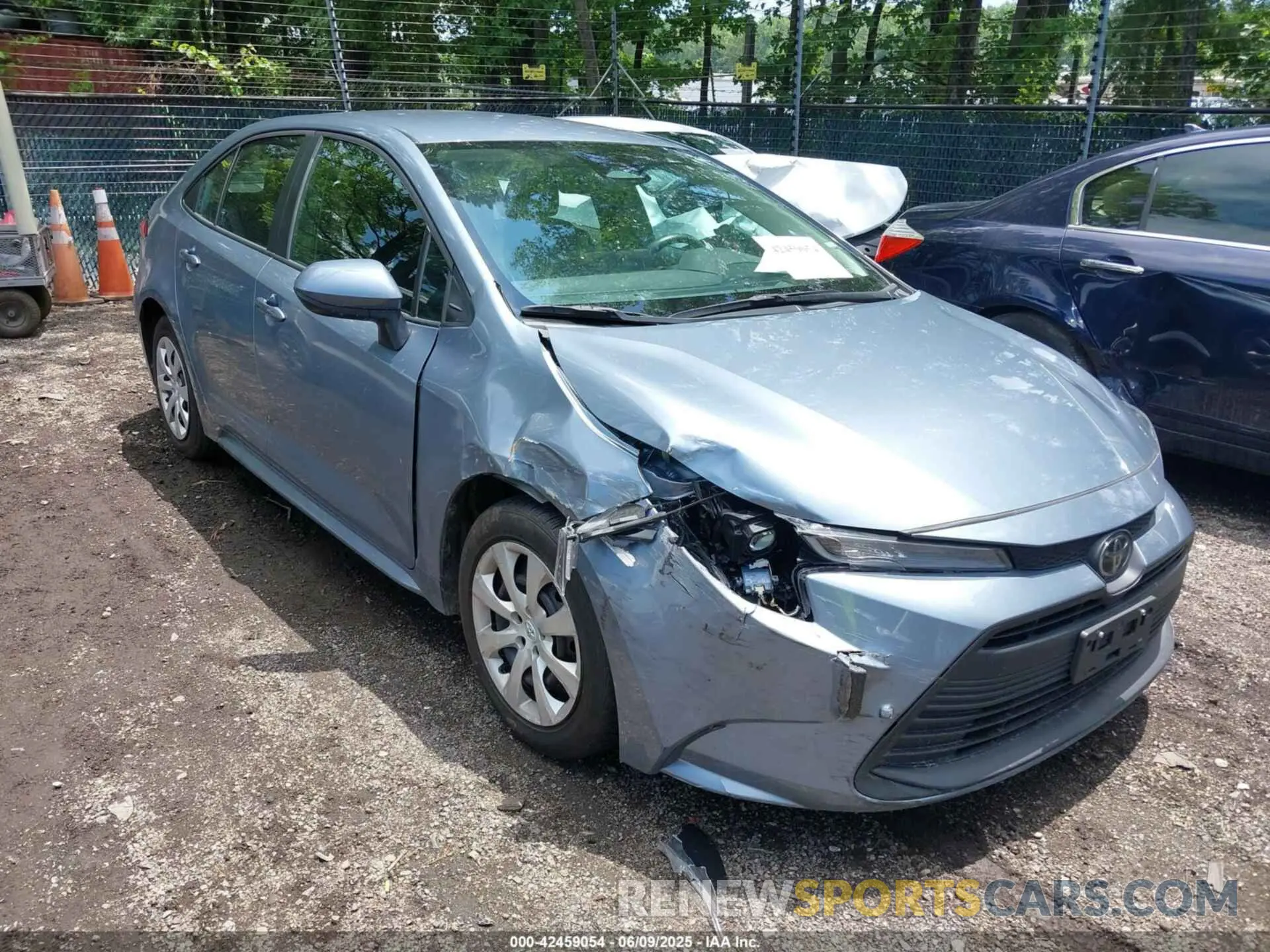 1 Photograph of a damaged car 5YFB4MDE5PP045929 TOYOTA COROLLA 2023
