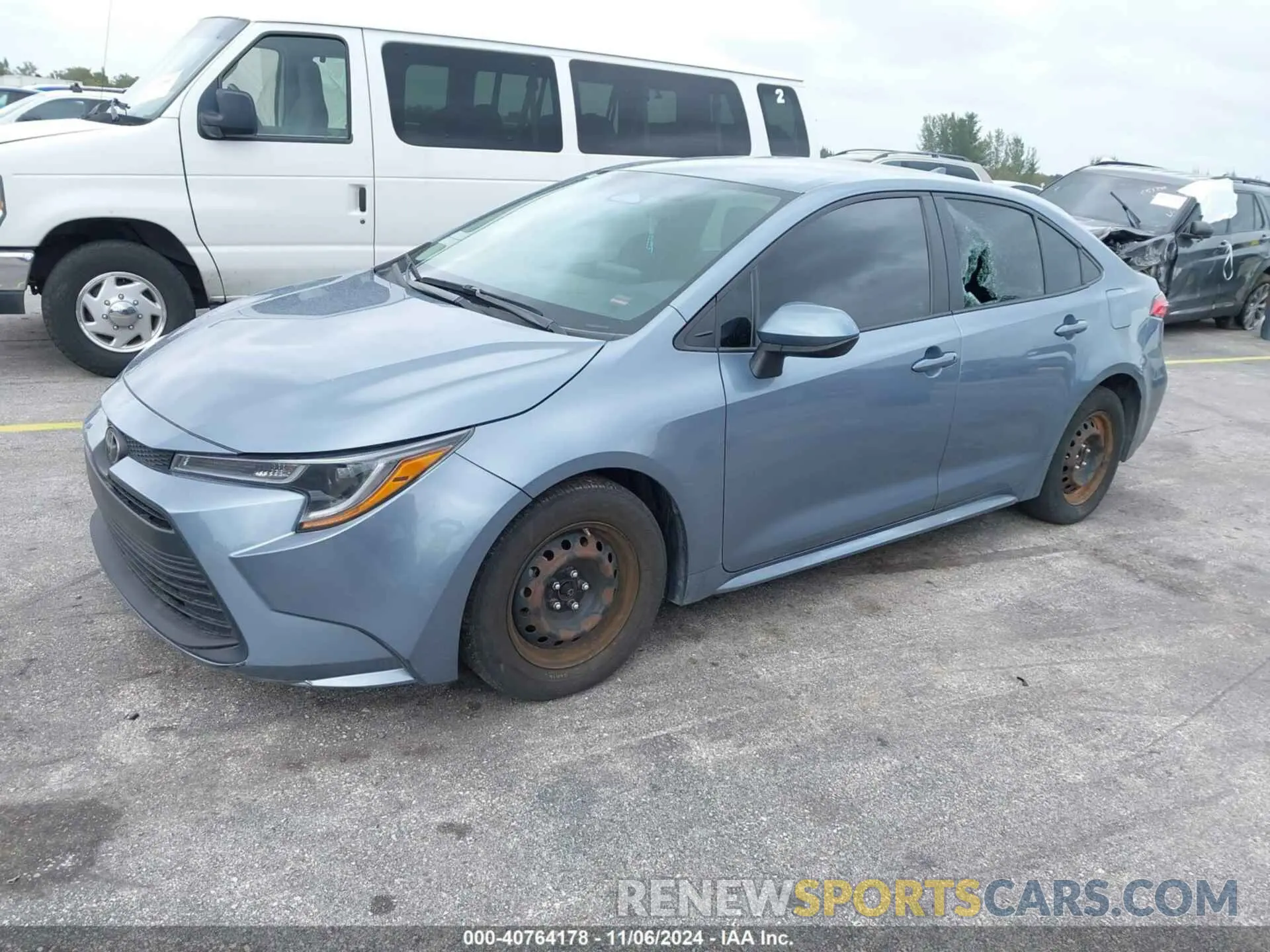 2 Photograph of a damaged car 5YFB4MDE5PP056154 TOYOTA COROLLA 2023