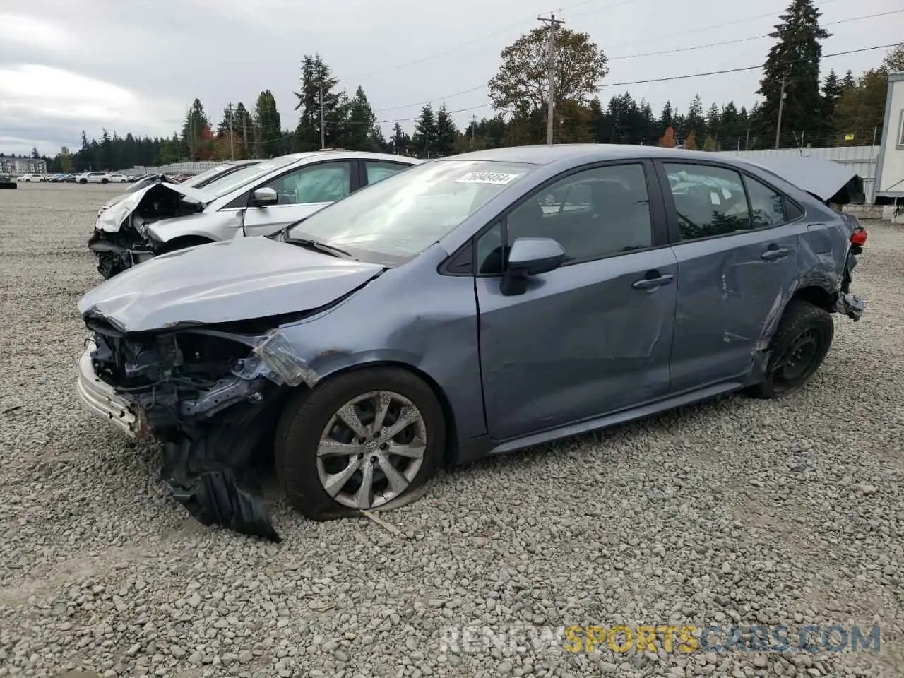 1 Photograph of a damaged car 5YFB4MDE6PP004094 TOYOTA COROLLA 2023