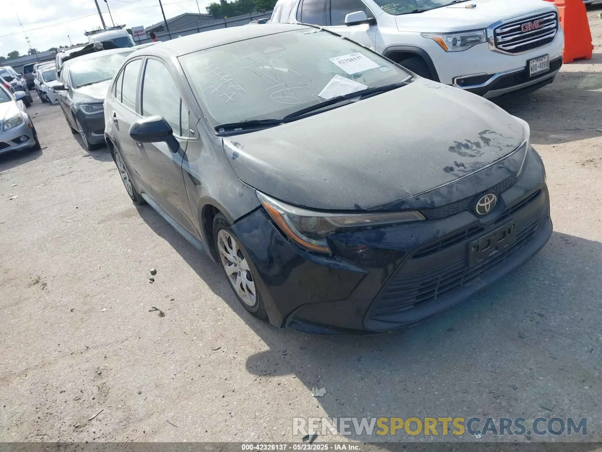 1 Photograph of a damaged car 5YFB4MDE6PP004564 TOYOTA COROLLA 2023