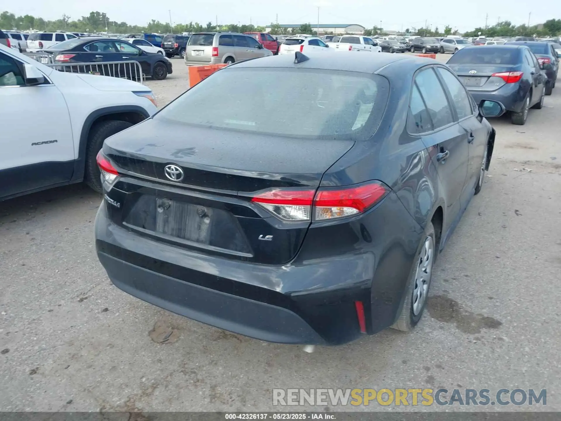 4 Photograph of a damaged car 5YFB4MDE6PP004564 TOYOTA COROLLA 2023