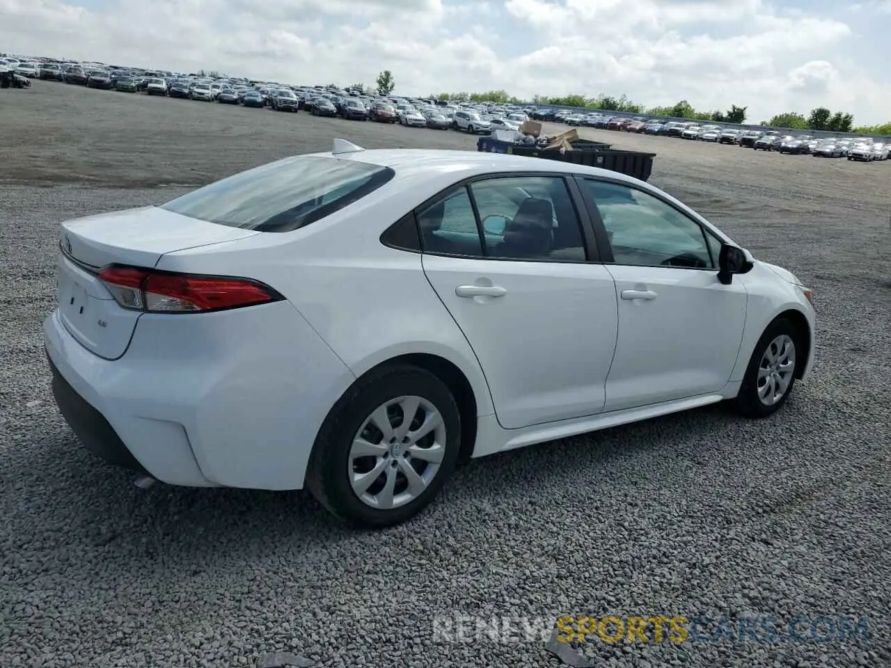 3 Photograph of a damaged car 5YFB4MDE6PP023468 TOYOTA COROLLA 2023