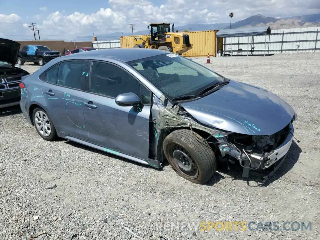 4 Фотография поврежденного автомобиля 5YFB4MDE6PP029450 TOYOTA COROLLA 2023