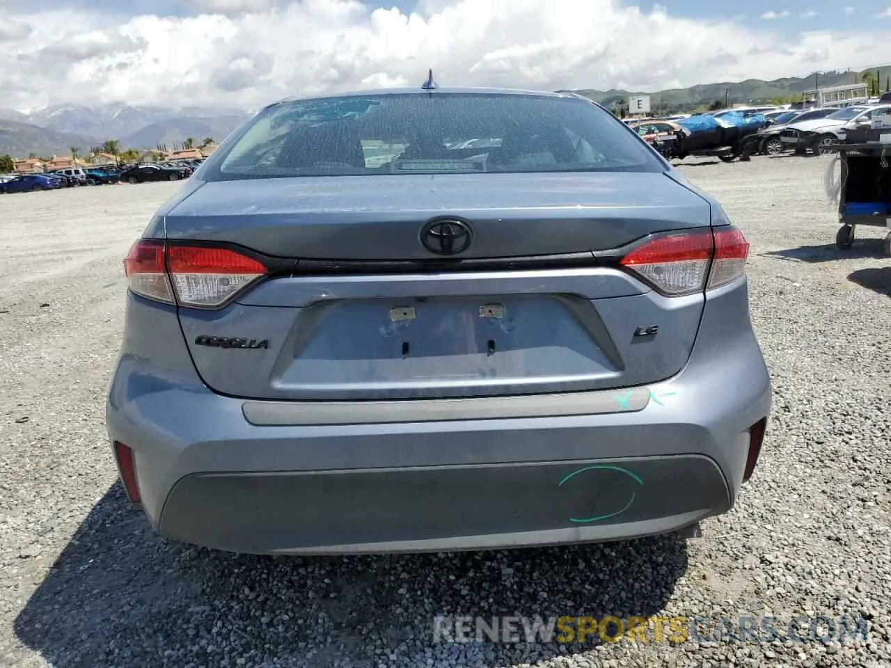 6 Фотография поврежденного автомобиля 5YFB4MDE6PP029450 TOYOTA COROLLA 2023