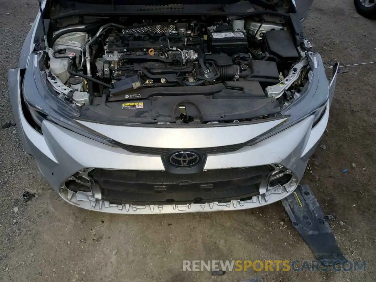 11 Photograph of a damaged car 5YFB4MDE6PP035622 TOYOTA COROLLA 2023