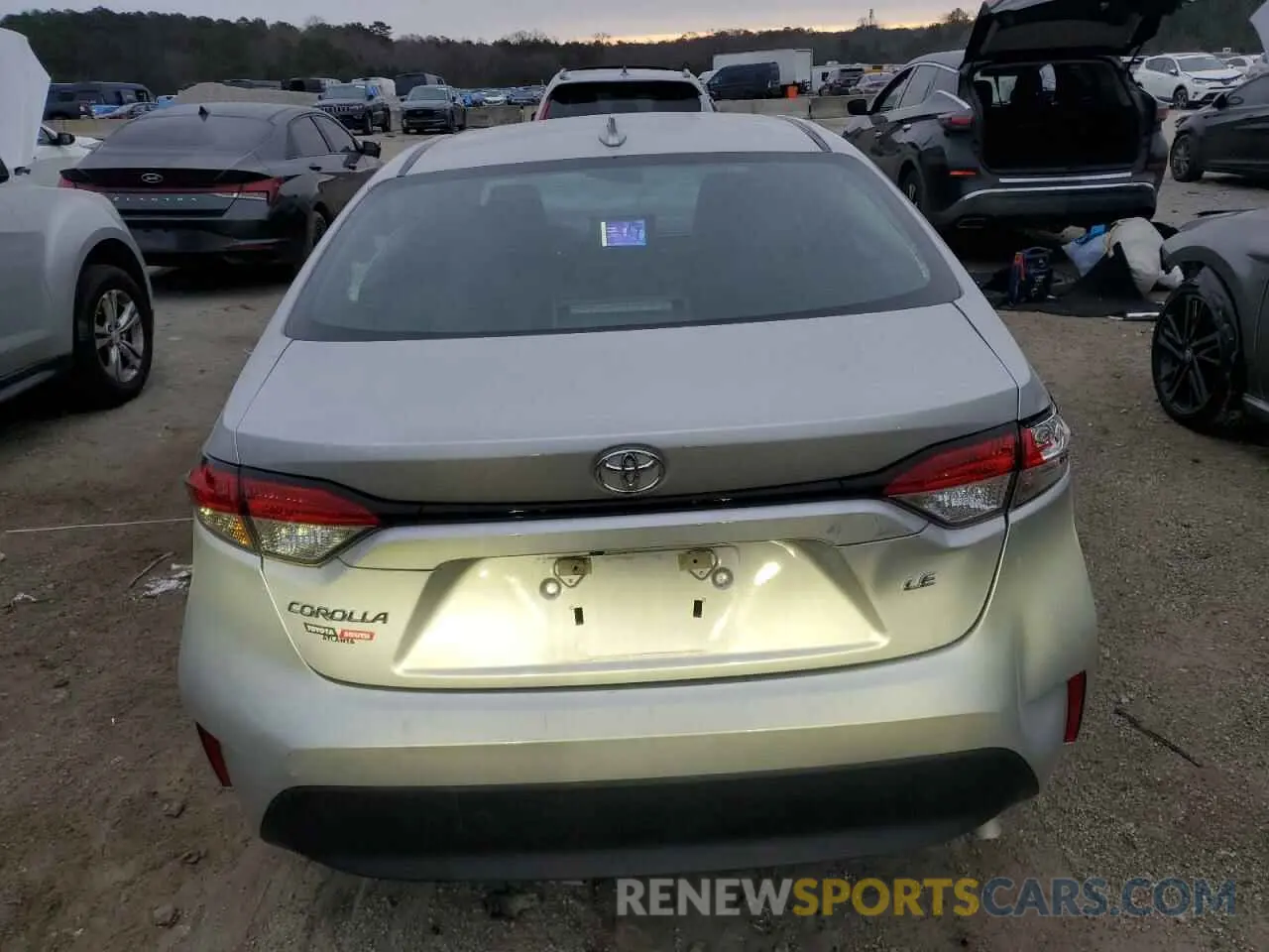 6 Photograph of a damaged car 5YFB4MDE6PP035622 TOYOTA COROLLA 2023