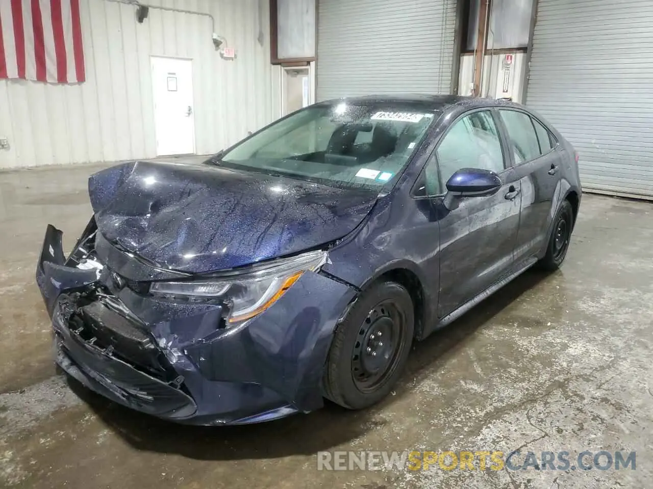 1 Photograph of a damaged car 5YFB4MDE6PP045342 TOYOTA COROLLA 2023