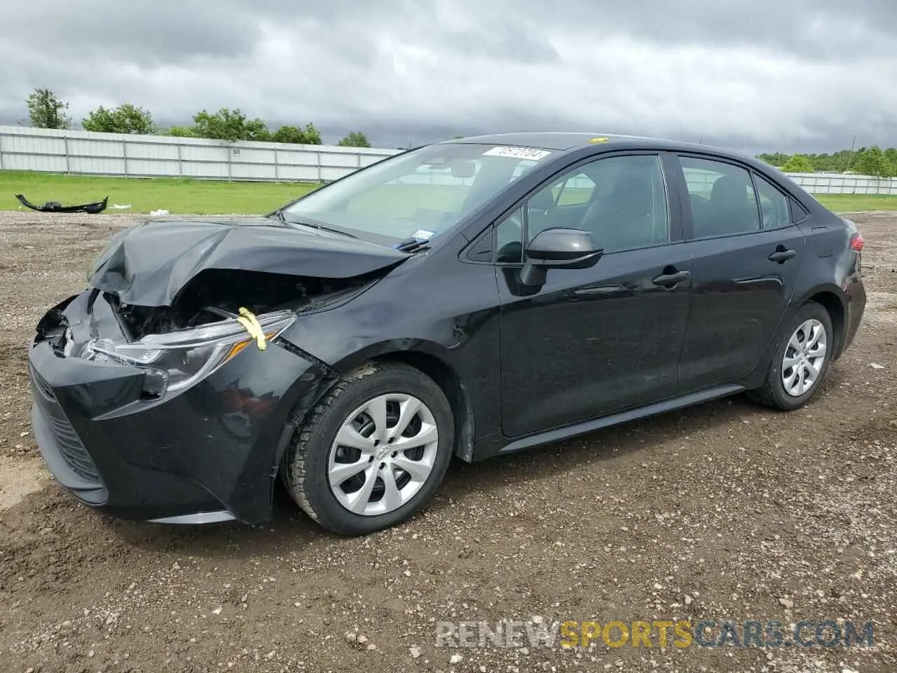 1 Photograph of a damaged car 5YFB4MDE6PP052176 TOYOTA COROLLA 2023