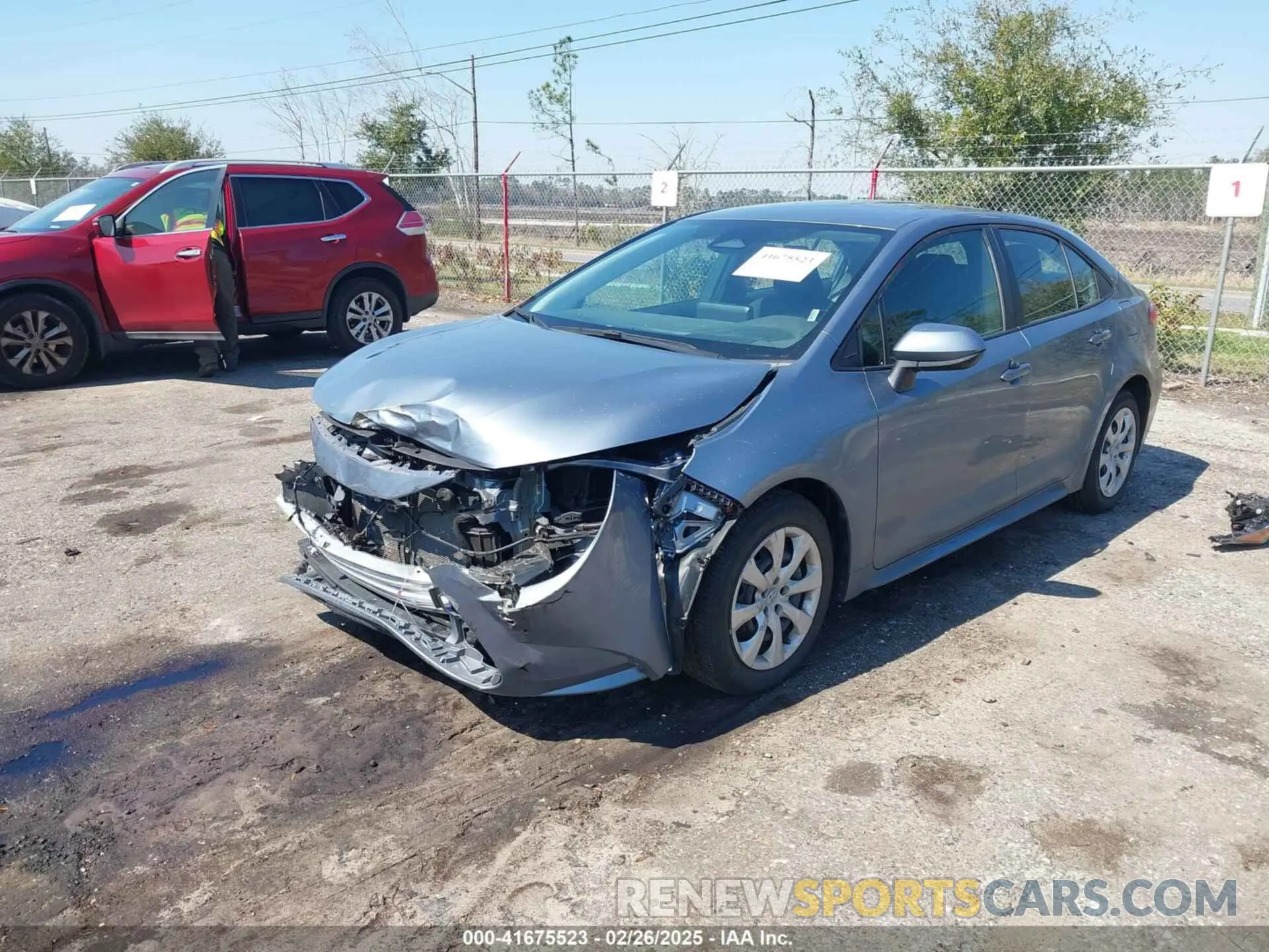 2 Photograph of a damaged car 5YFB4MDE6PP063890 TOYOTA COROLLA 2023