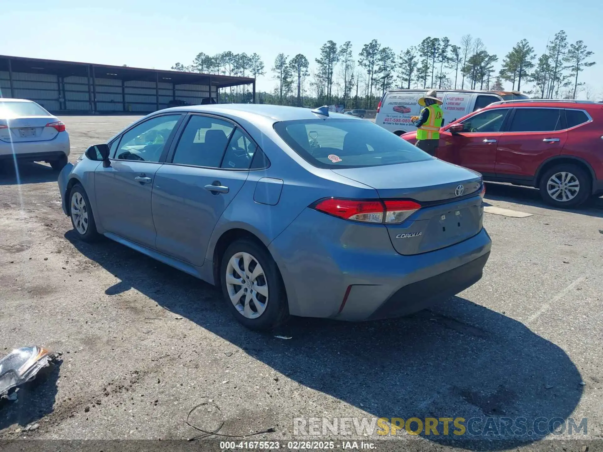 3 Photograph of a damaged car 5YFB4MDE6PP063890 TOYOTA COROLLA 2023