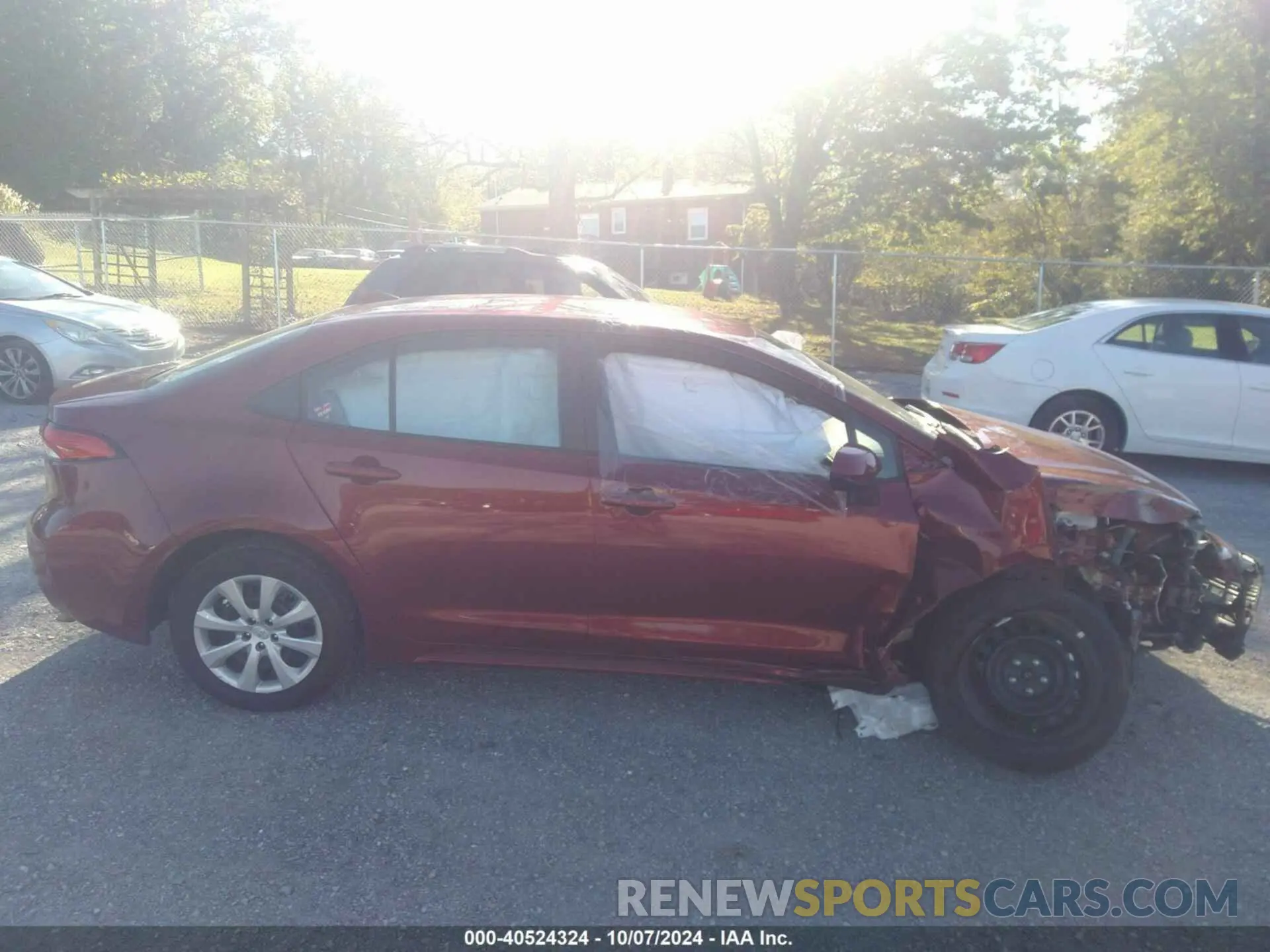 14 Photograph of a damaged car 5YFB4MDE6PP071908 TOYOTA COROLLA 2023