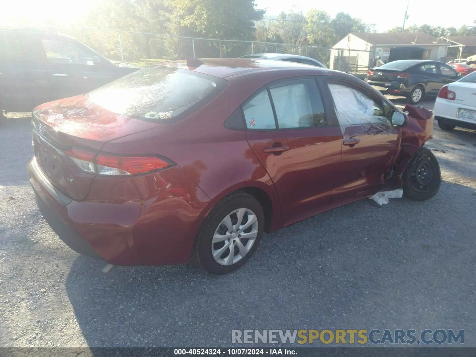 4 Photograph of a damaged car 5YFB4MDE6PP071908 TOYOTA COROLLA 2023