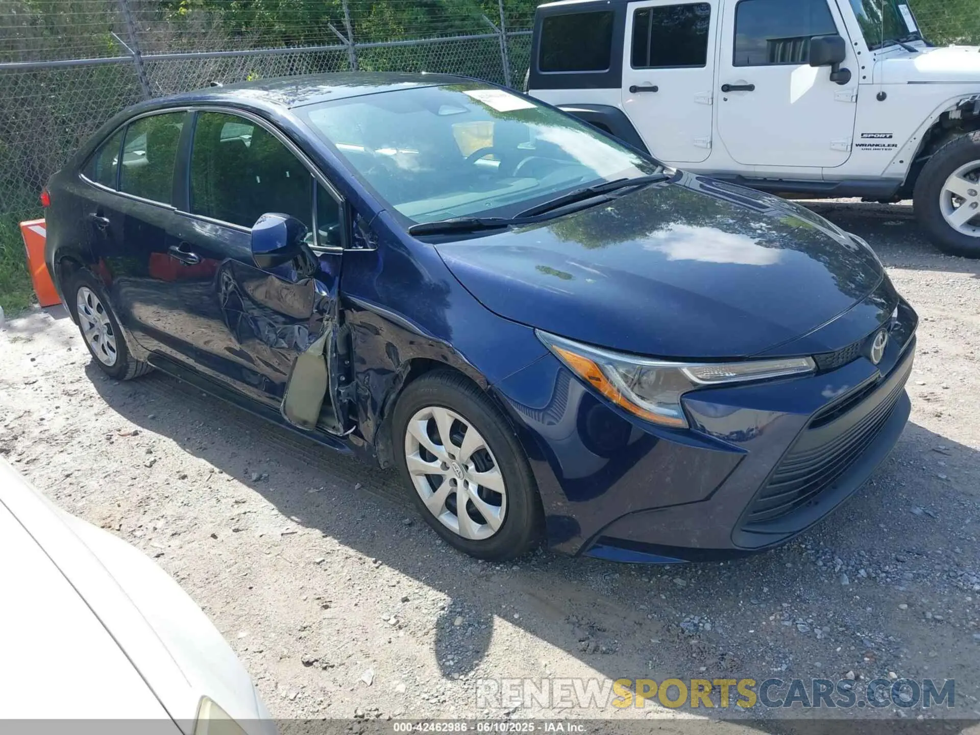 1 Photograph of a damaged car 5YFB4MDE6PP079846 TOYOTA COROLLA 2023