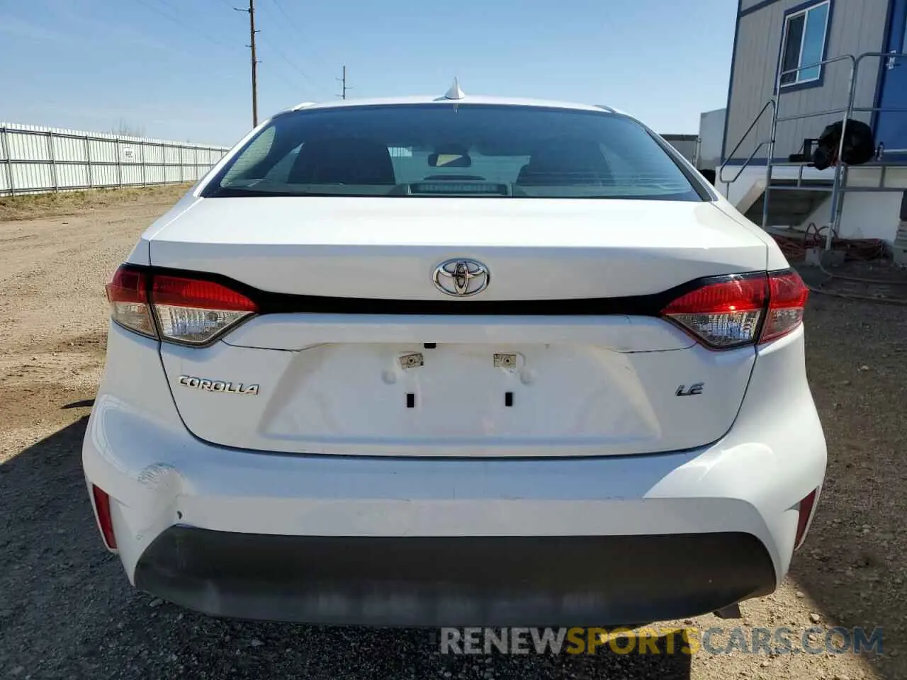 6 Photograph of a damaged car 5YFB4MDE7PP002418 TOYOTA COROLLA 2023