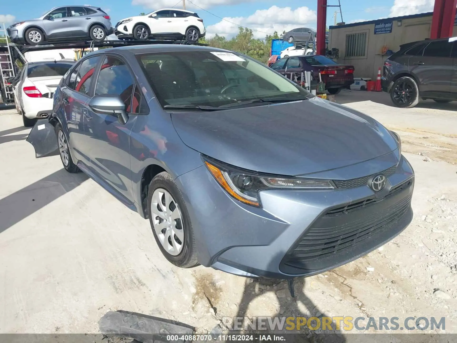 1 Photograph of a damaged car 5YFB4MDE7PP008848 TOYOTA COROLLA 2023