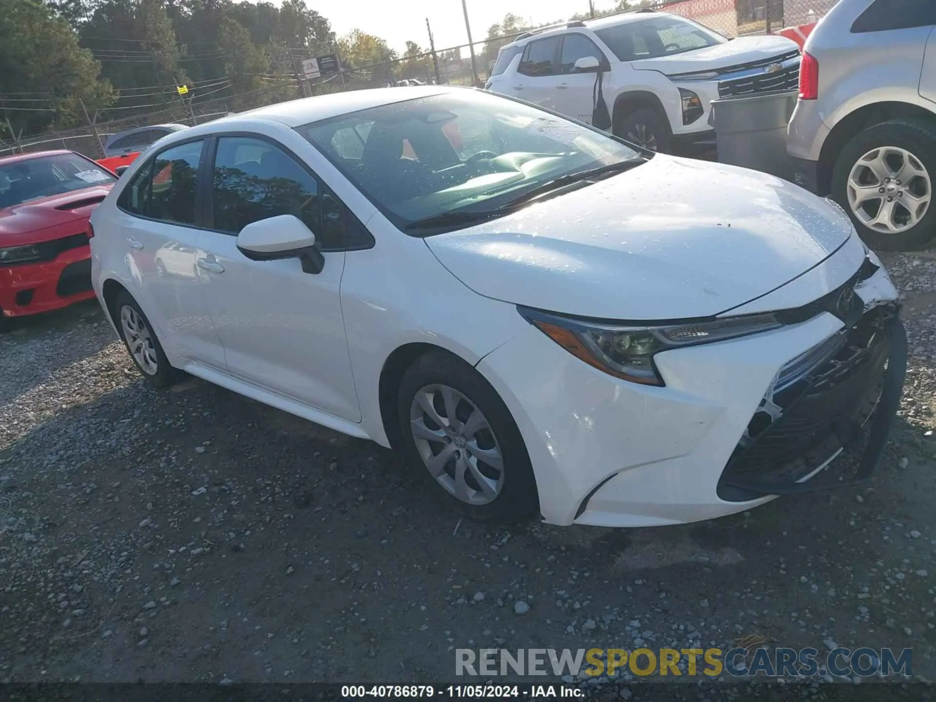 1 Photograph of a damaged car 5YFB4MDE7PP011457 TOYOTA COROLLA 2023