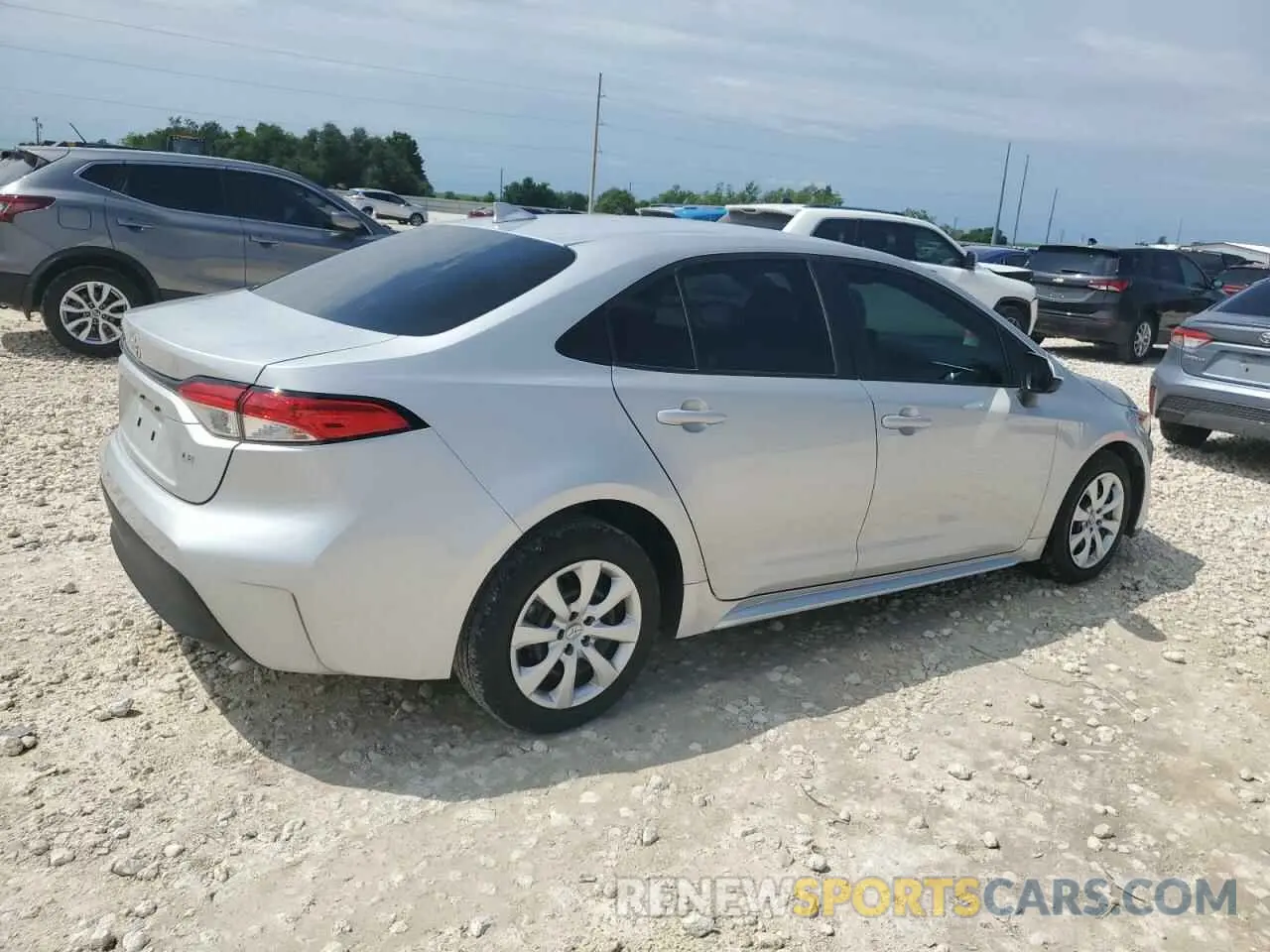 3 Фотография поврежденного автомобиля 5YFB4MDE7PP013855 TOYOTA COROLLA 2023