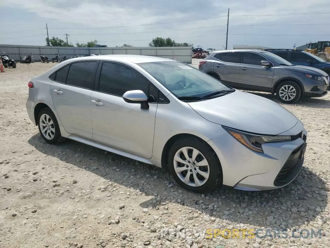 4 Фотография поврежденного автомобиля 5YFB4MDE7PP013855 TOYOTA COROLLA 2023