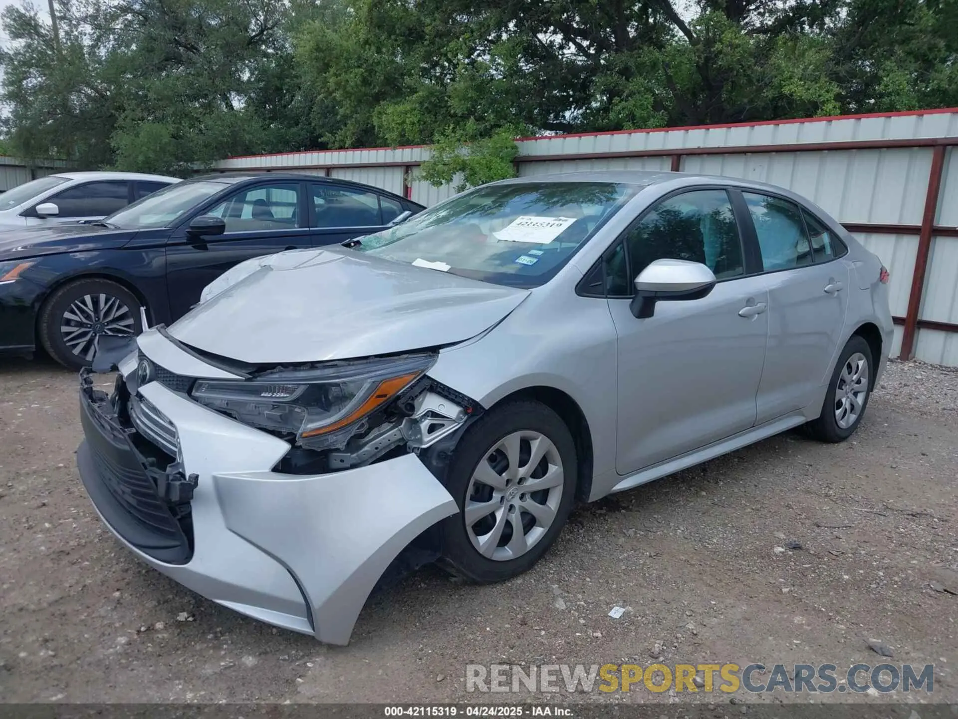 2 Фотография поврежденного автомобиля 5YFB4MDE7PP015928 TOYOTA COROLLA 2023