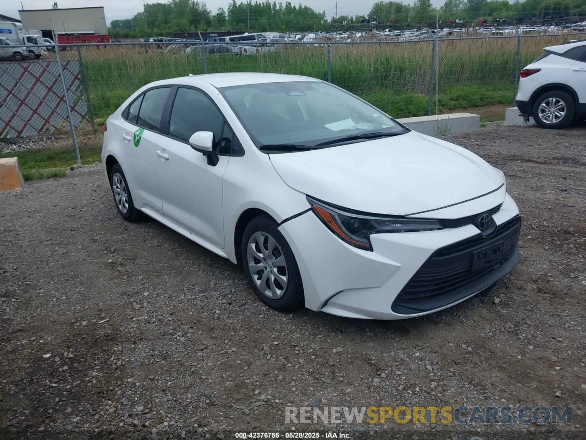 1 Photograph of a damaged car 5YFB4MDE7PP019087 TOYOTA COROLLA 2023