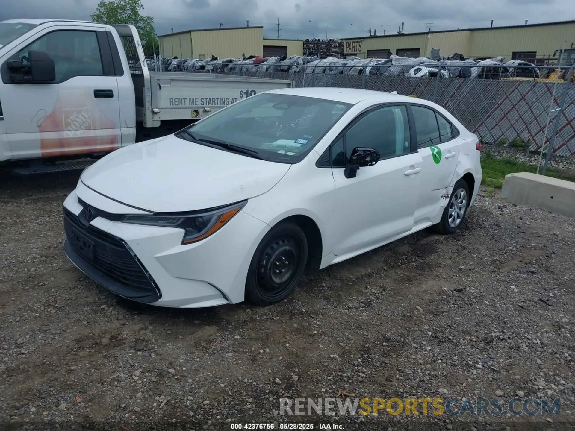 2 Photograph of a damaged car 5YFB4MDE7PP019087 TOYOTA COROLLA 2023