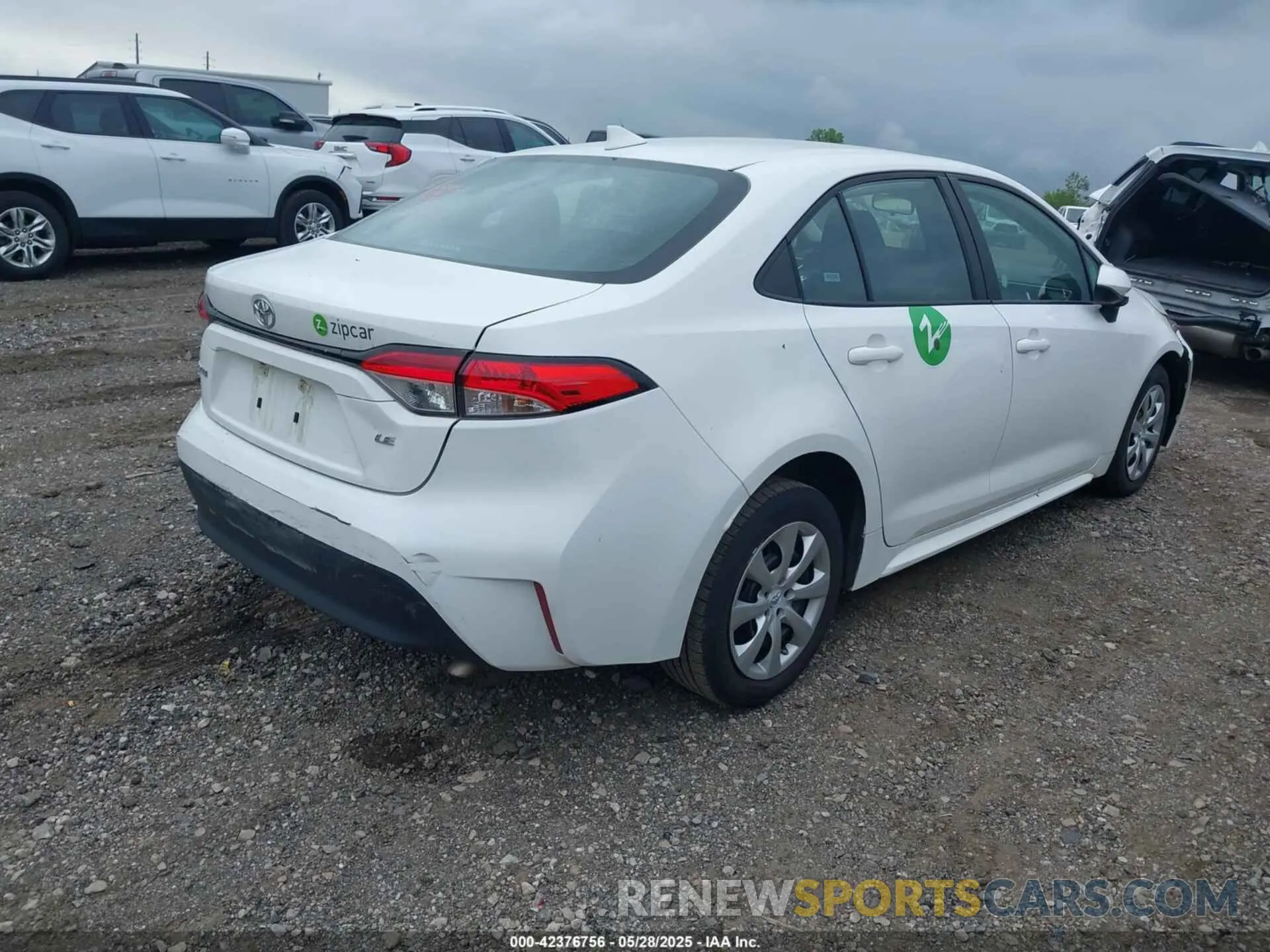4 Photograph of a damaged car 5YFB4MDE7PP019087 TOYOTA COROLLA 2023