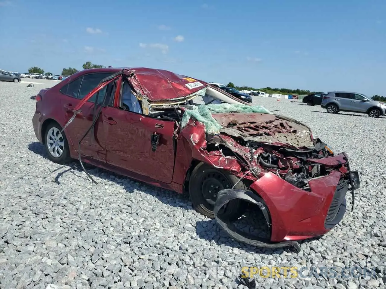 4 Фотография поврежденного автомобиля 5YFB4MDE7PP025861 TOYOTA COROLLA 2023