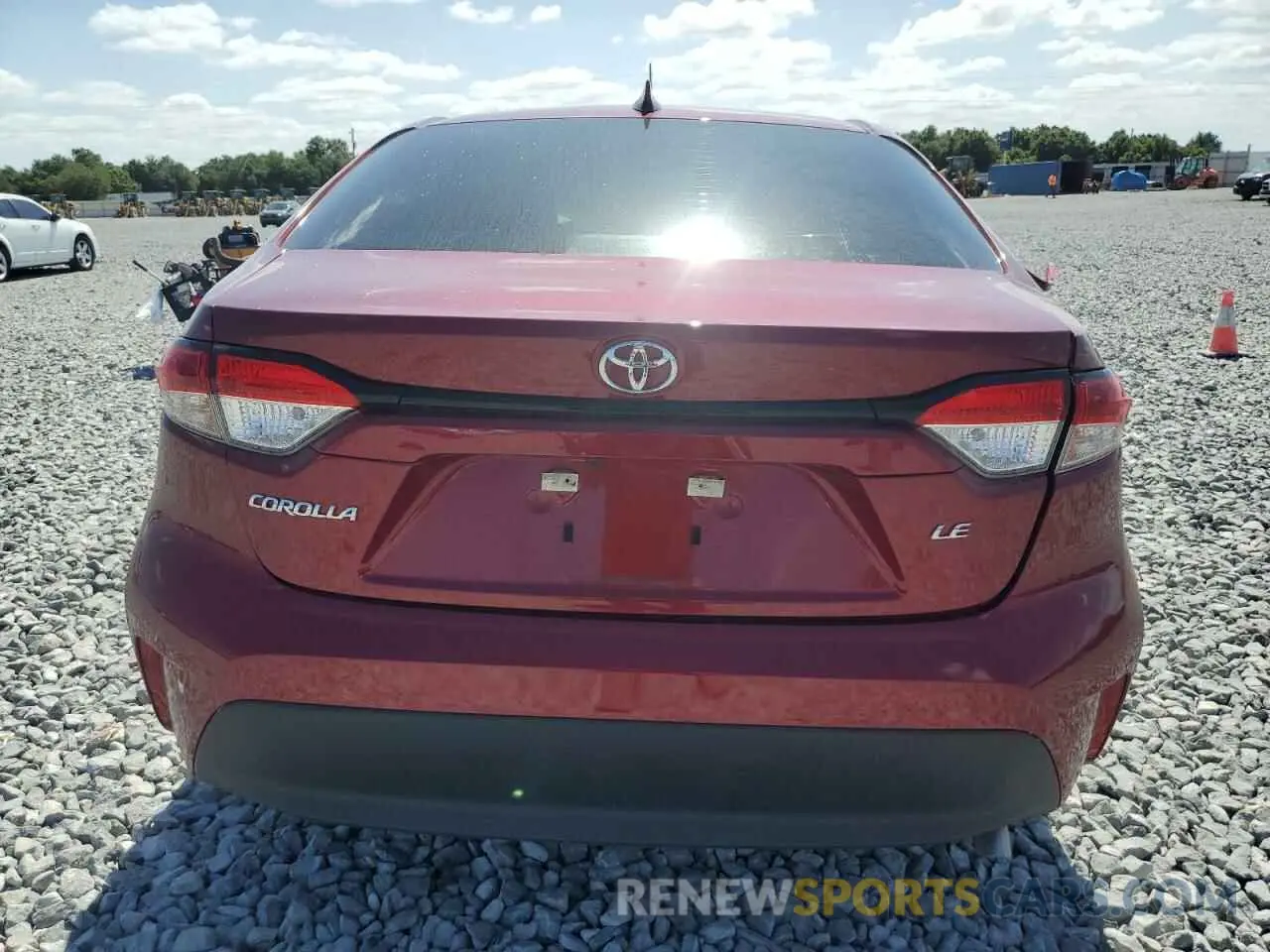 6 Фотография поврежденного автомобиля 5YFB4MDE7PP025861 TOYOTA COROLLA 2023