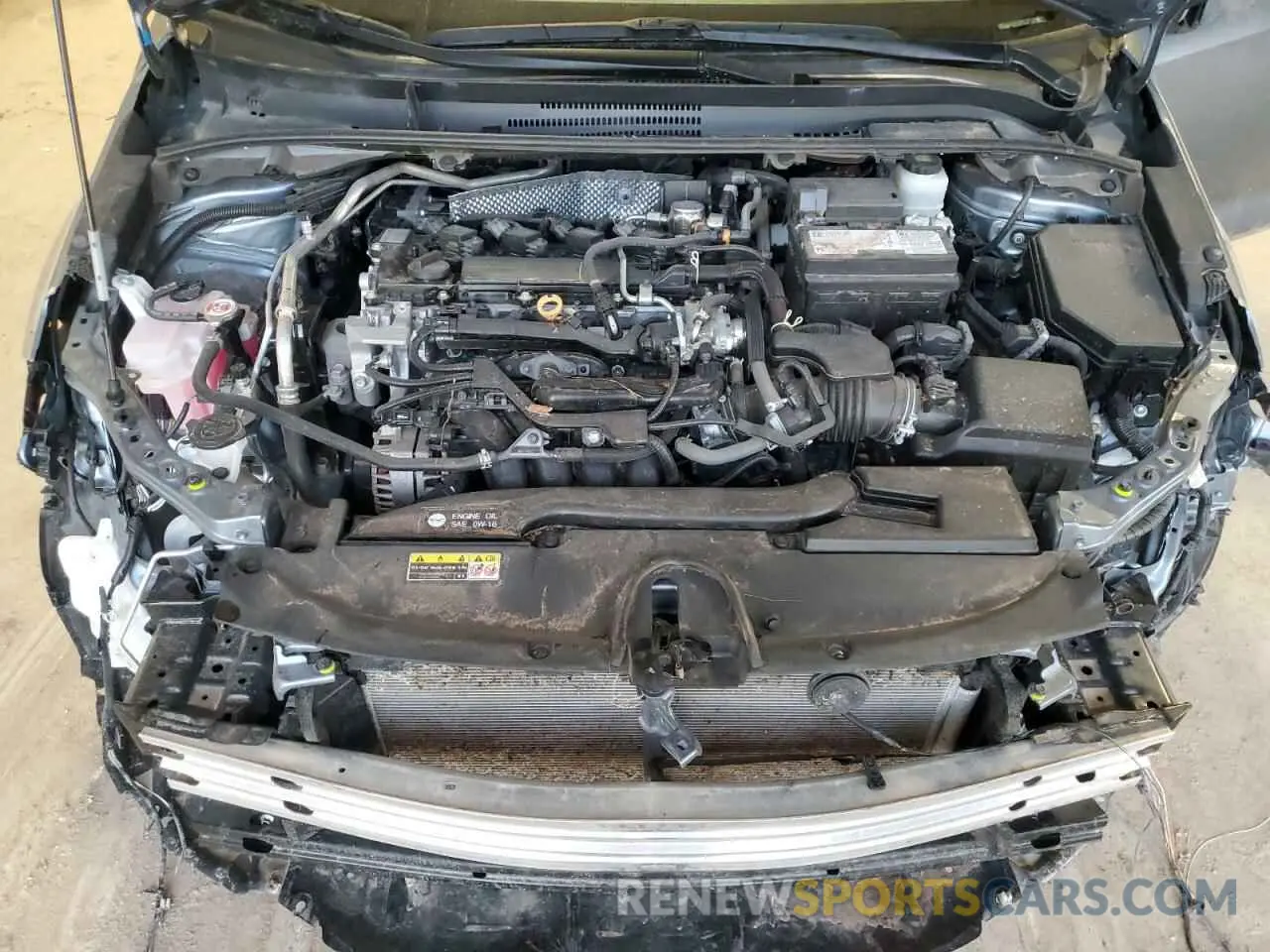 11 Photograph of a damaged car 5YFB4MDE7PP026993 TOYOTA COROLLA 2023