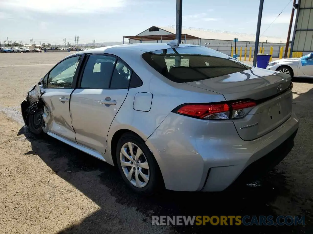 2 Photograph of a damaged car 5YFB4MDE7PP031918 TOYOTA COROLLA 2023