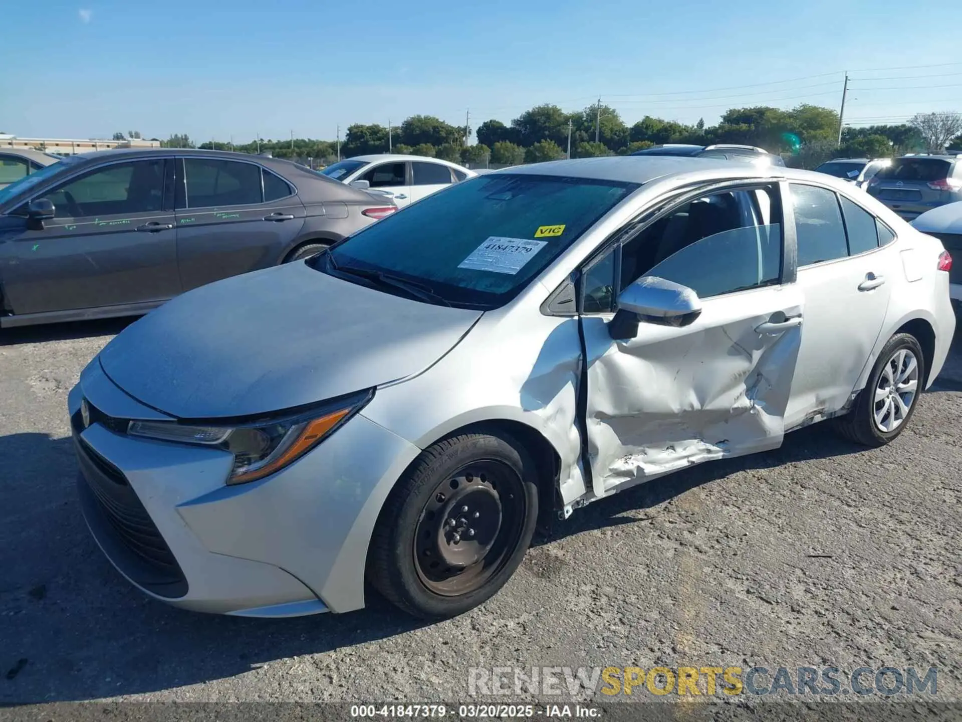 2 Фотография поврежденного автомобиля 5YFB4MDE7PP033328 TOYOTA COROLLA 2023