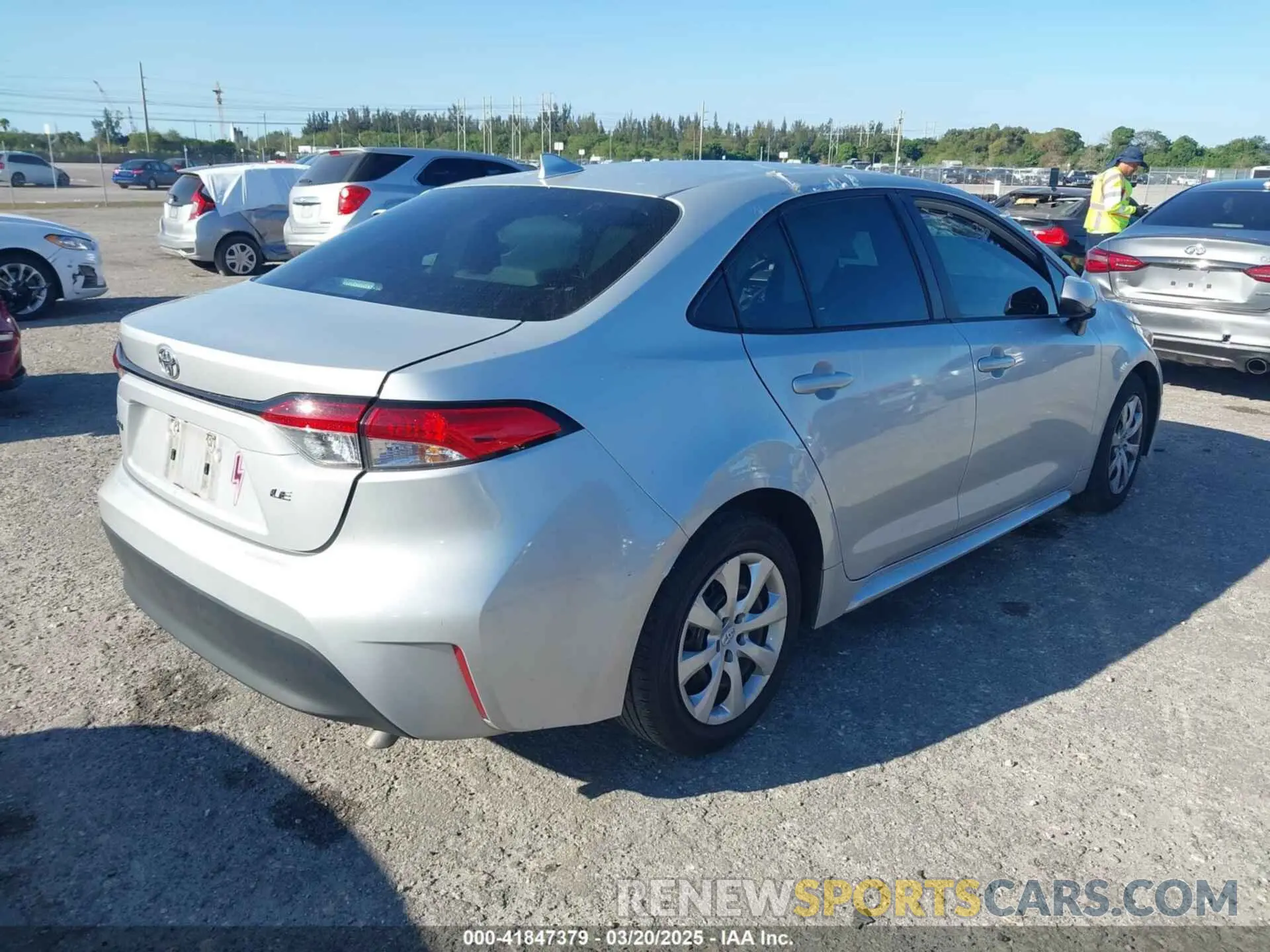 4 Фотография поврежденного автомобиля 5YFB4MDE7PP033328 TOYOTA COROLLA 2023