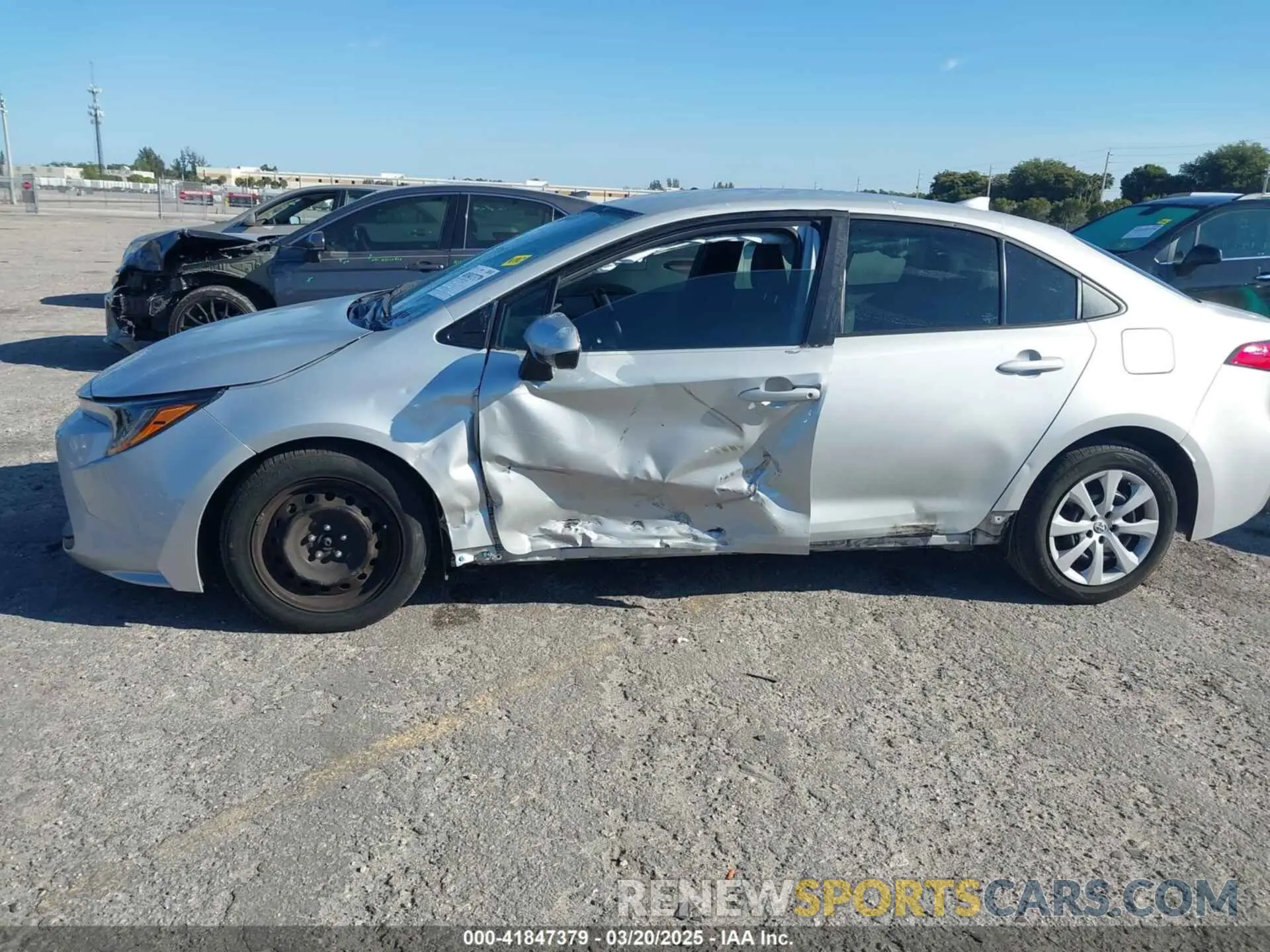 6 Фотография поврежденного автомобиля 5YFB4MDE7PP033328 TOYOTA COROLLA 2023
