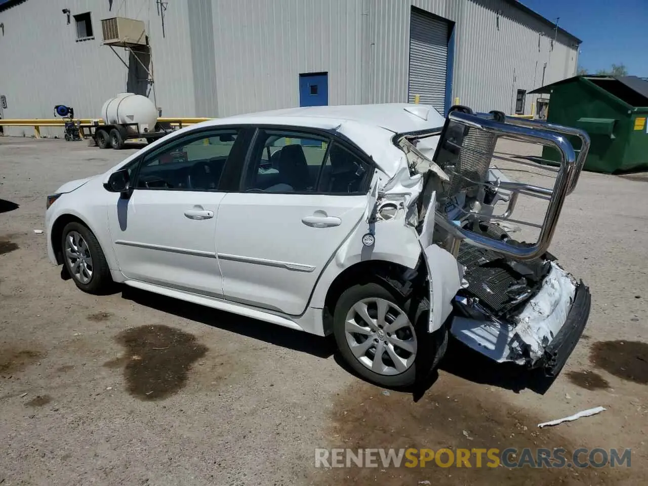 2 Photograph of a damaged car 5YFB4MDE7PP036567 TOYOTA COROLLA 2023